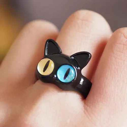 Bague Chat noir - Minoucha