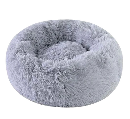 Coussin moelleux gris pour chat - Taille L - Minoucha